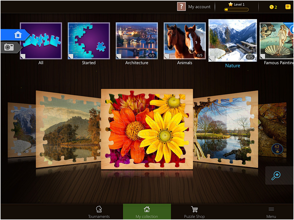 Puzzles Magiques Plus de 5000 puzzles HD pour Windows 10 iOS et Android