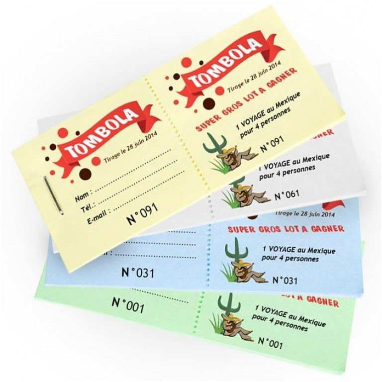 Ticket De Tombola Inspiration Impression De Billets De Concert Impression De Tickets De