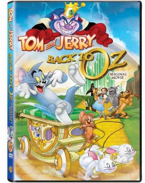 tom jerry back of oz dvd