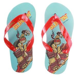Tortue Ninja Rouge Unique Tongs Enfant Garçon Tortues Ninja Bleu Rouge Du 28 Au 34