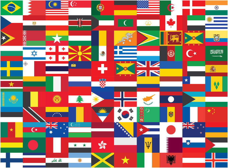 drapeaux de tous les pays