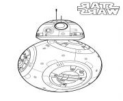 bb8 droid coloring pages sketch templates