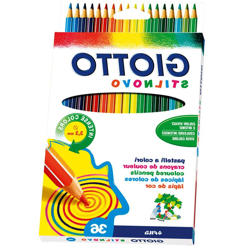 crayons de couleurs giotto stilnovo x 36 boutique acheter loisirs creatifs