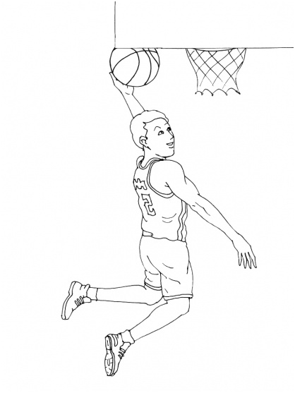 dessin panier basket