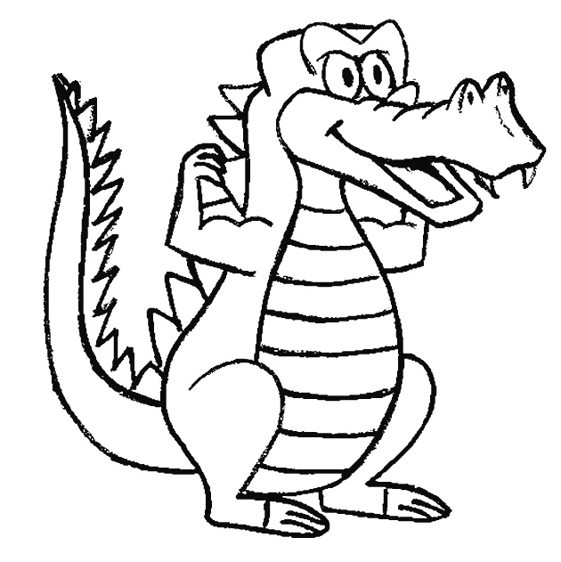 dessin crocodile a imprimer 8888