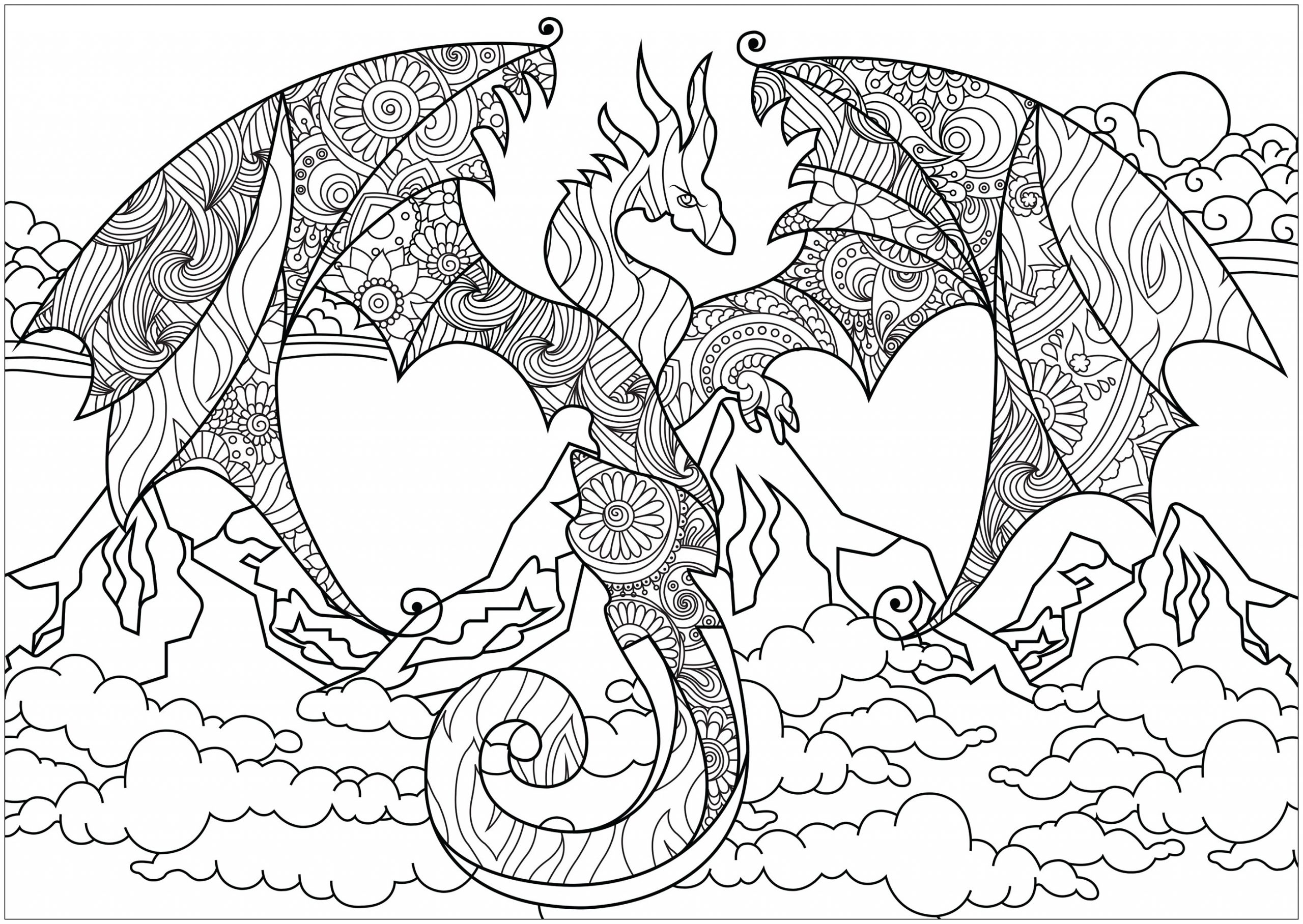 image=dragons coloriage dragon des montagnes 1