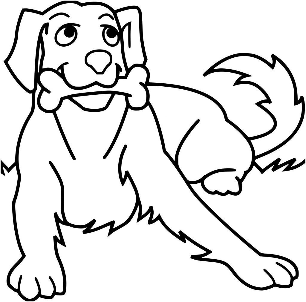 dessin de chien a imprimer inspirant galerie coloriage chien avec un os a imprimer