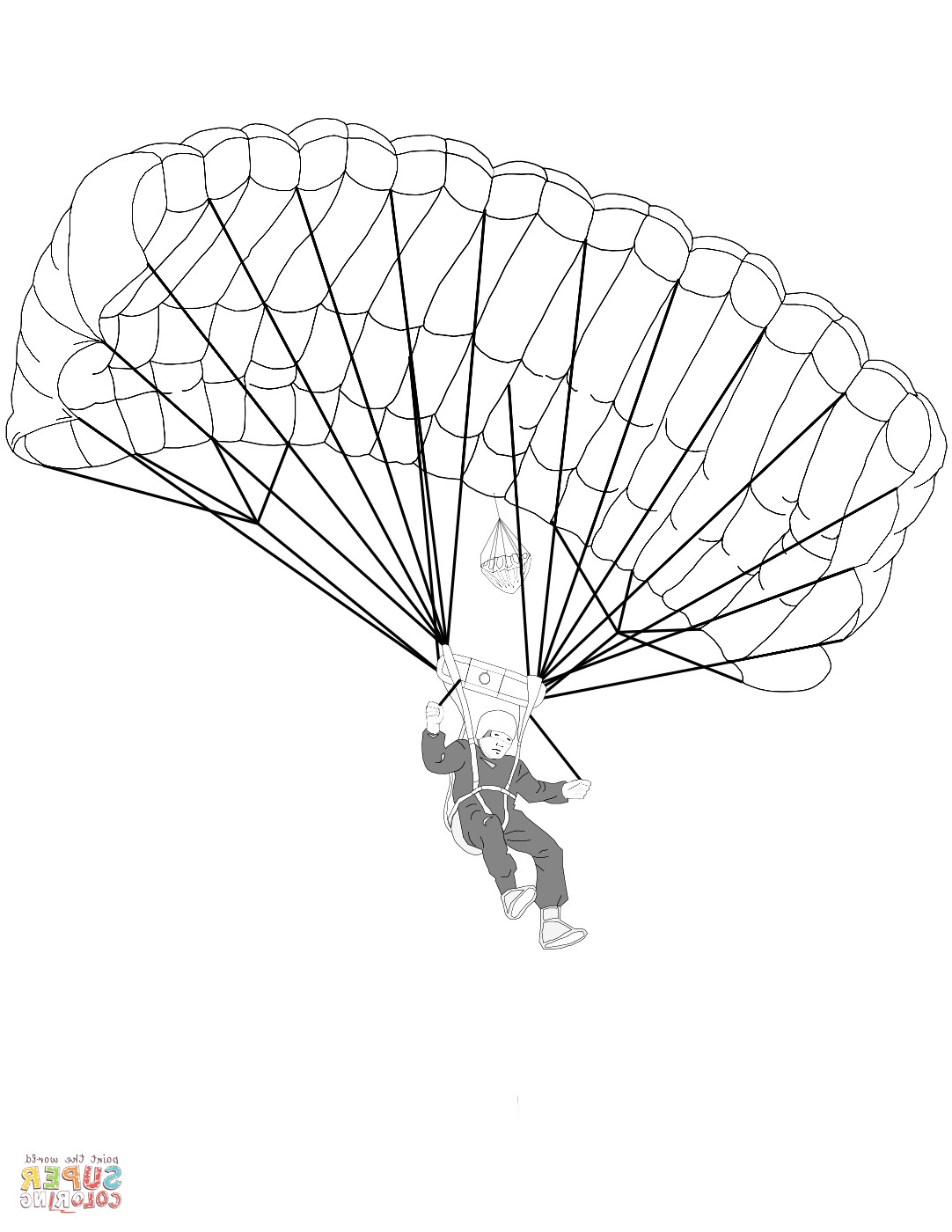 12 primaire coloriage parachute pics