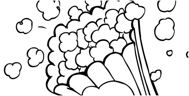 dessin de pop corn impressionnant image popcorn coloriage popcorn a imprimer et colorier