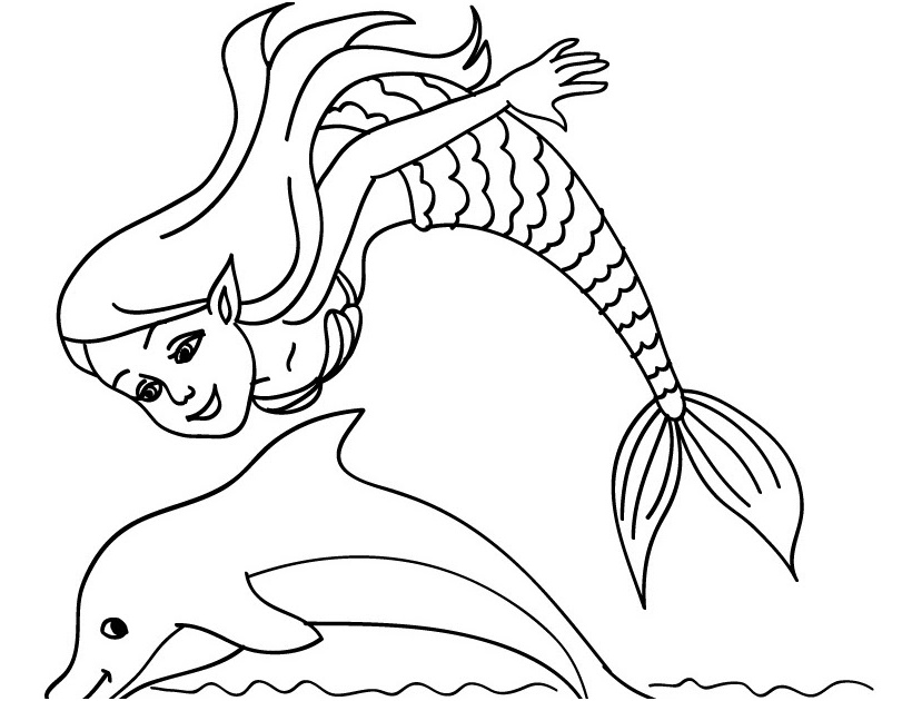 h2o sirene de mako dessin coloriage