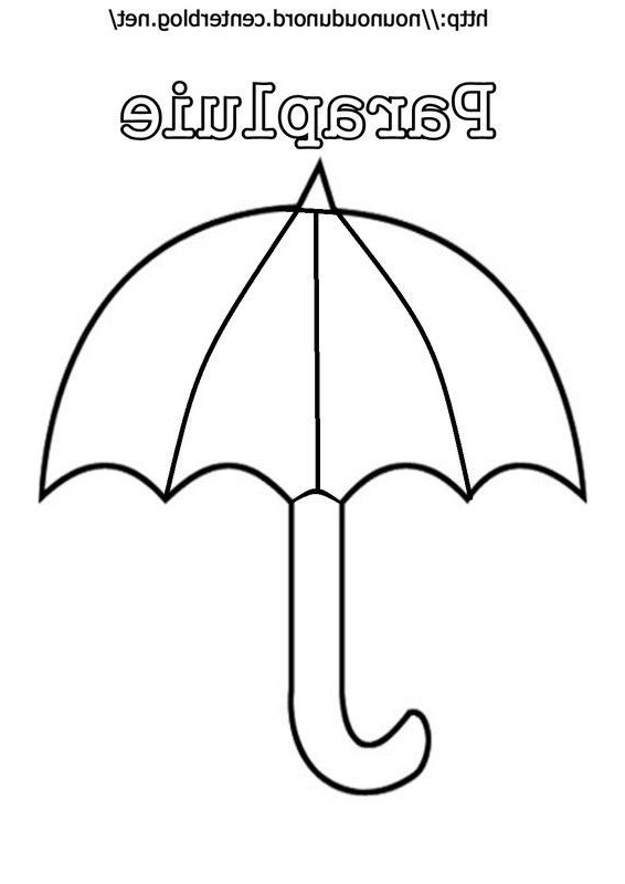 rub coloriage parapluie
