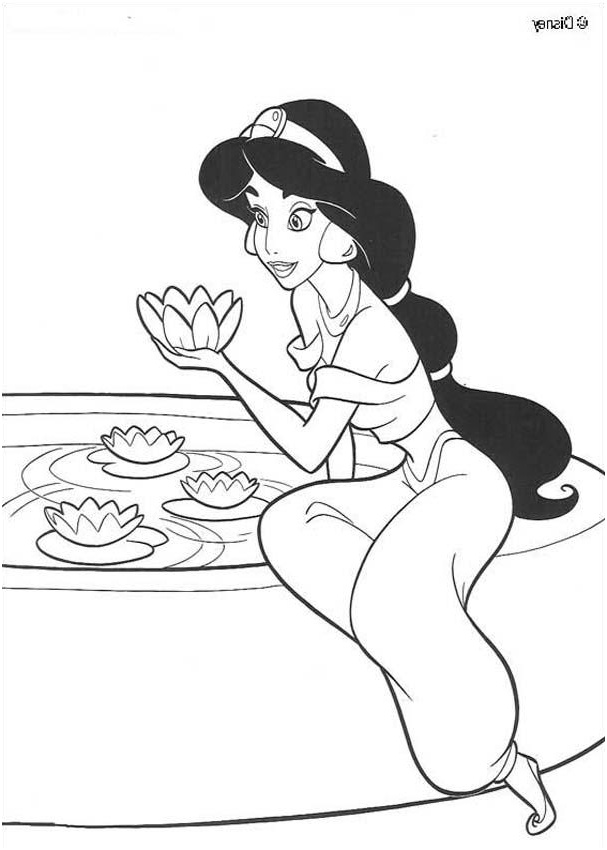 disney princes coloring pages jasmine