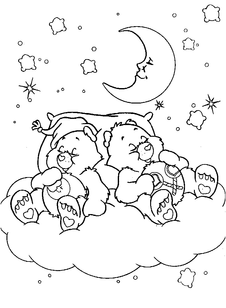 coloriage bisounours
