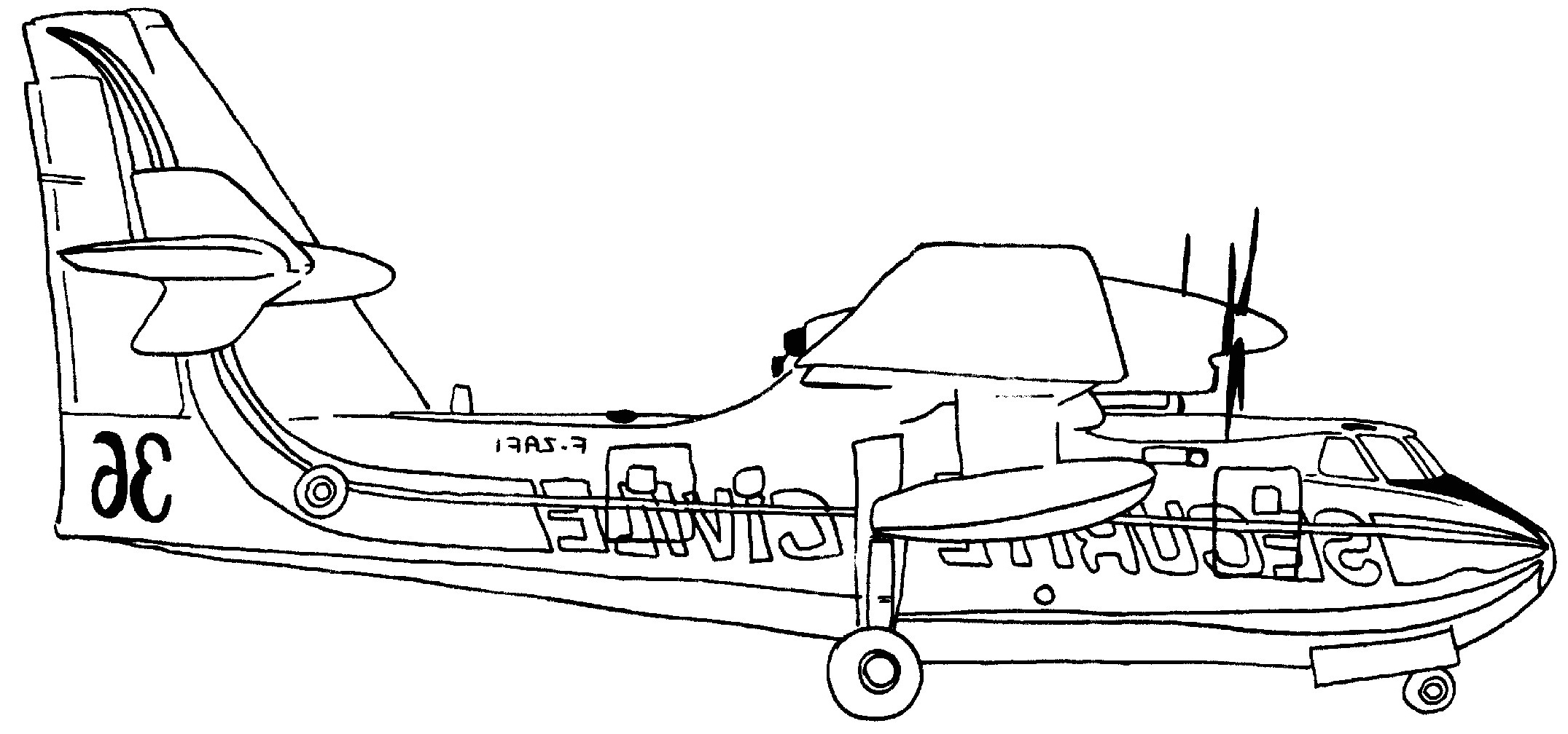 coloriage avion militaire a imprimer
