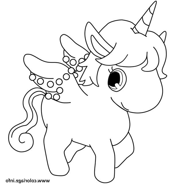 dessin licorne cute kawaii coloriage dessin