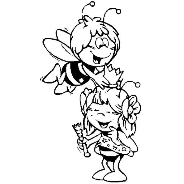 Coloriage Abeille Inspiration Maya L Abeille Coloriage Maya L Abeille En Ligne Gratuit
