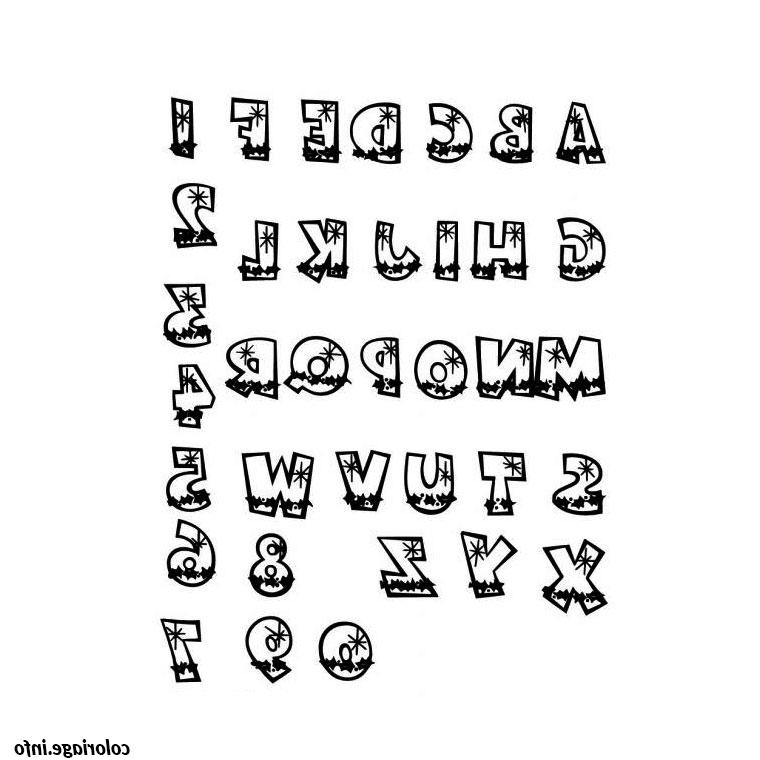 alphabet maternelle coloriage dessin 6950