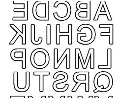 coloriage alphabet plet a imprimer