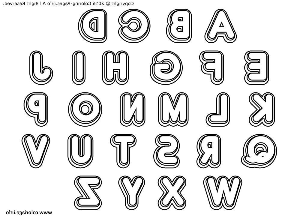rigolo alphabet maternelles coloriage dessin
