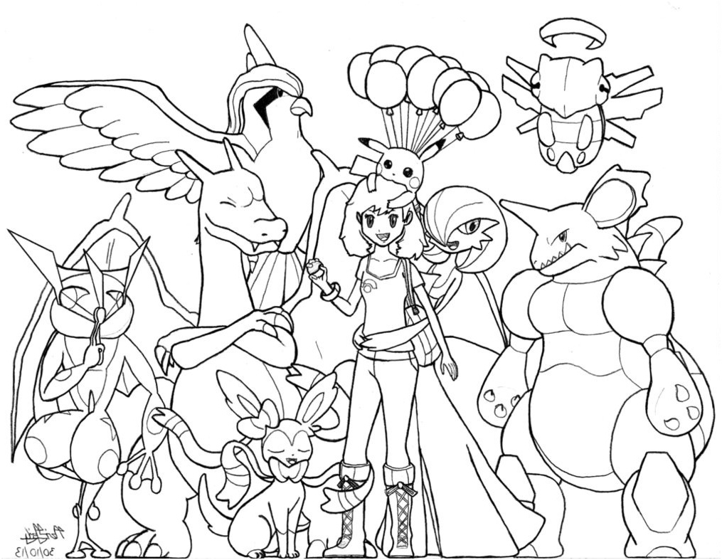 plus recent coloriage amphinobi pokemon on coloriage pokemon 128 dessins a imprimer et a colorier page 3