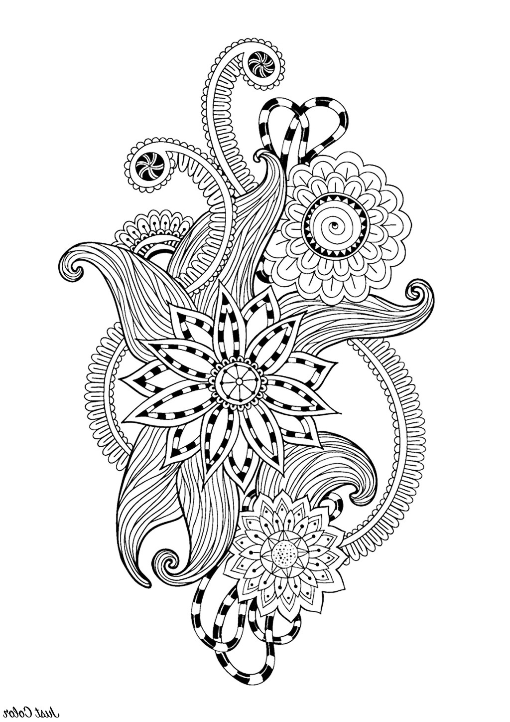 image=anti stress coloriage zen antistress motif abstrait inspiration florale 12 par juliasnegireva 1