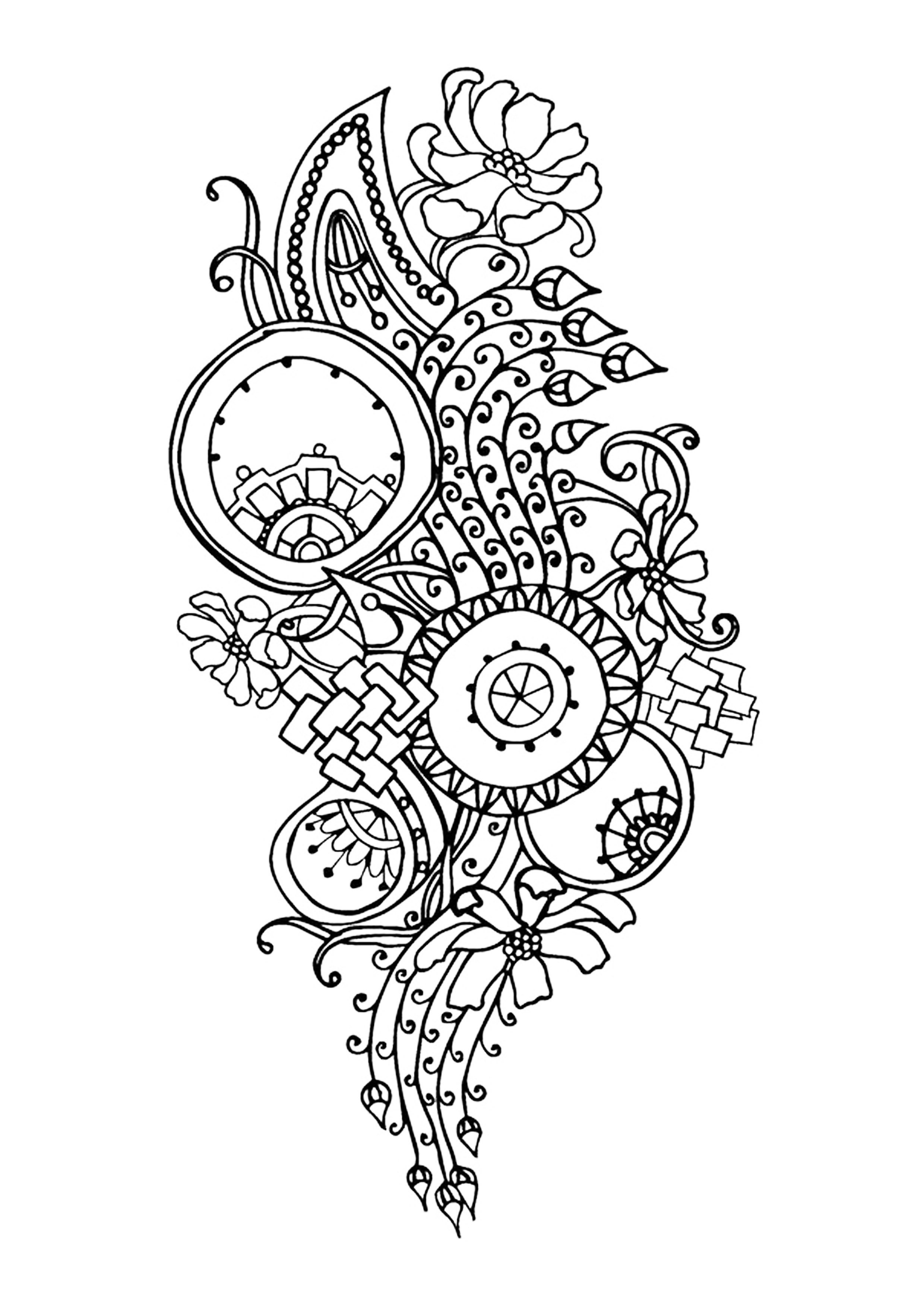 image=anti stress coloriage zen antistress motif abstrait inspiration florale 6 par juliasnegireva 1