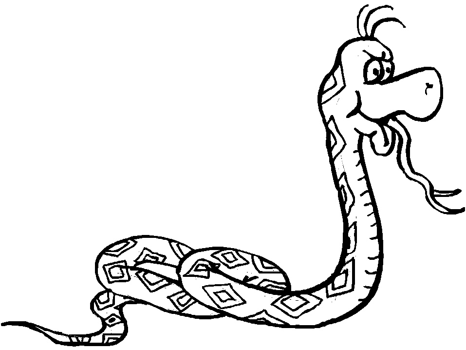 dessin de serpent
