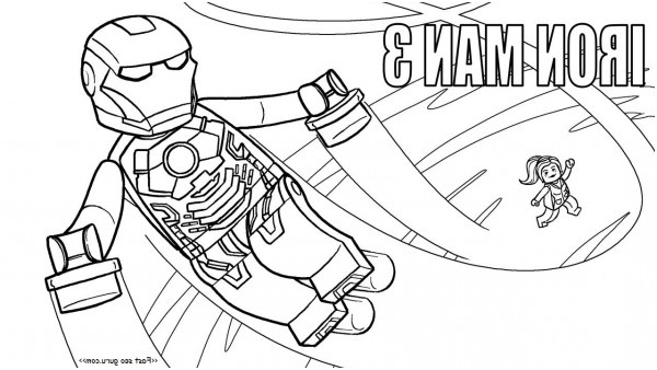 printable lego movies 2 iron man coloring pages