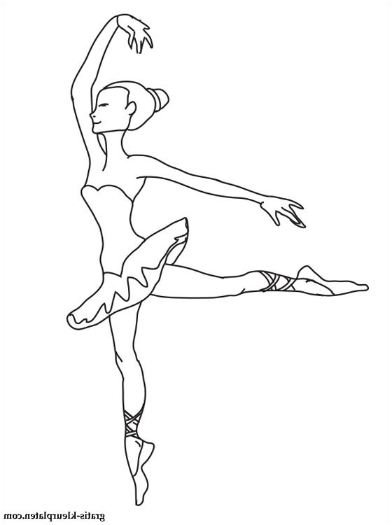 balletdanseres kleurplaten