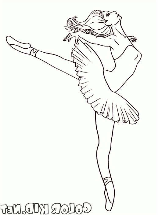 kolorowanki balerina