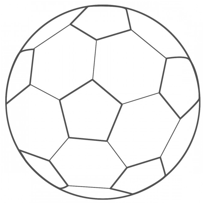 dessin de ballon de football imprimer