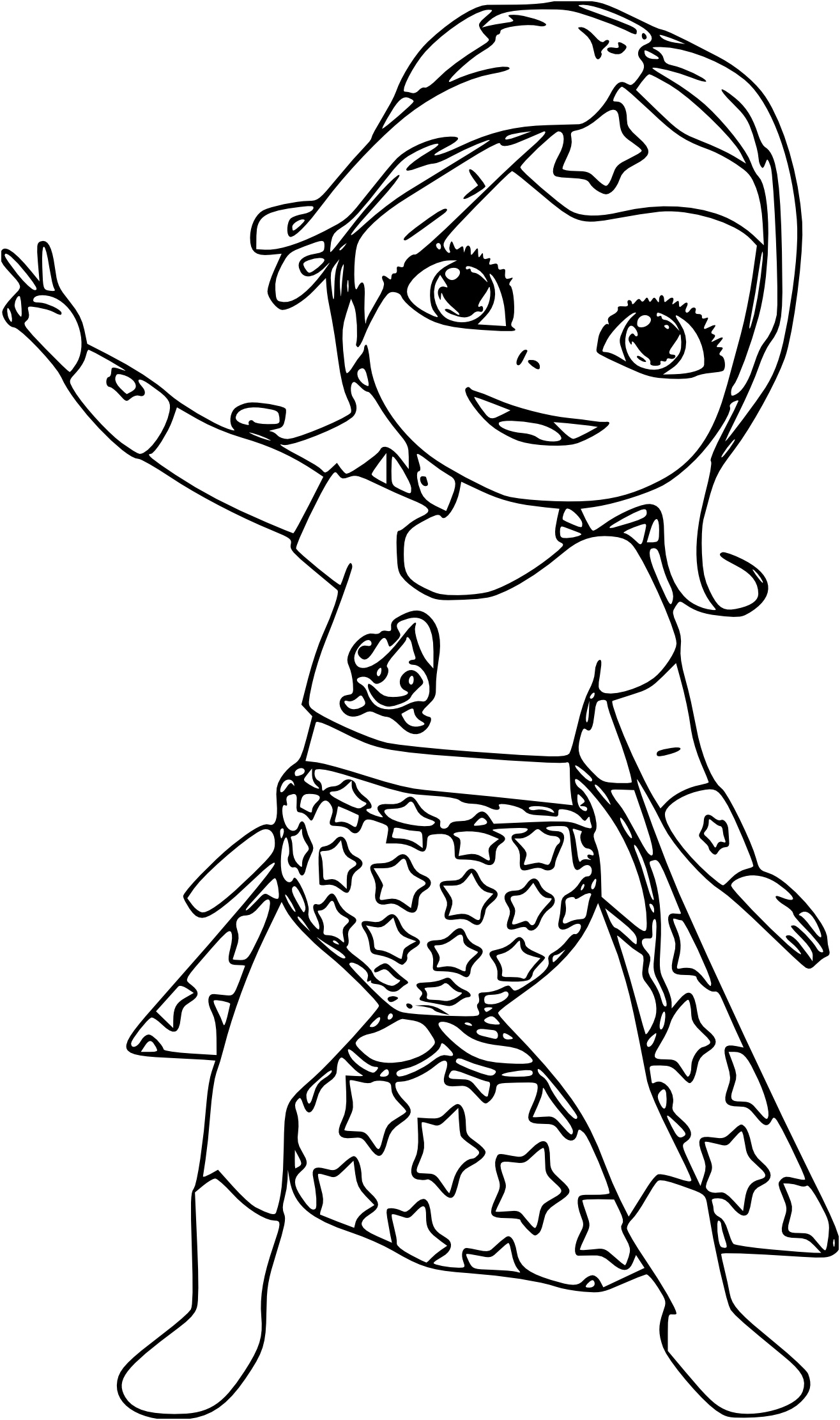 coloriage bebe lilly et dessin