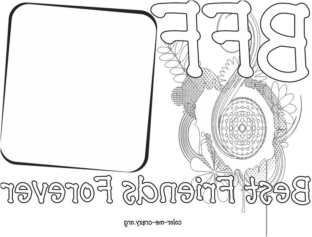 bff coloring pages