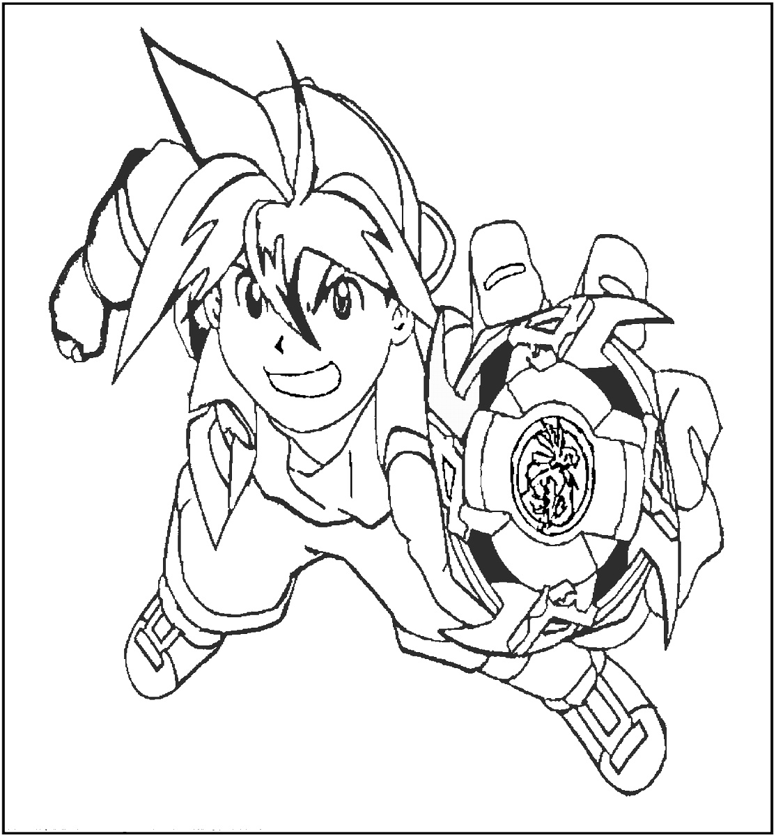 bayblade coloring pages