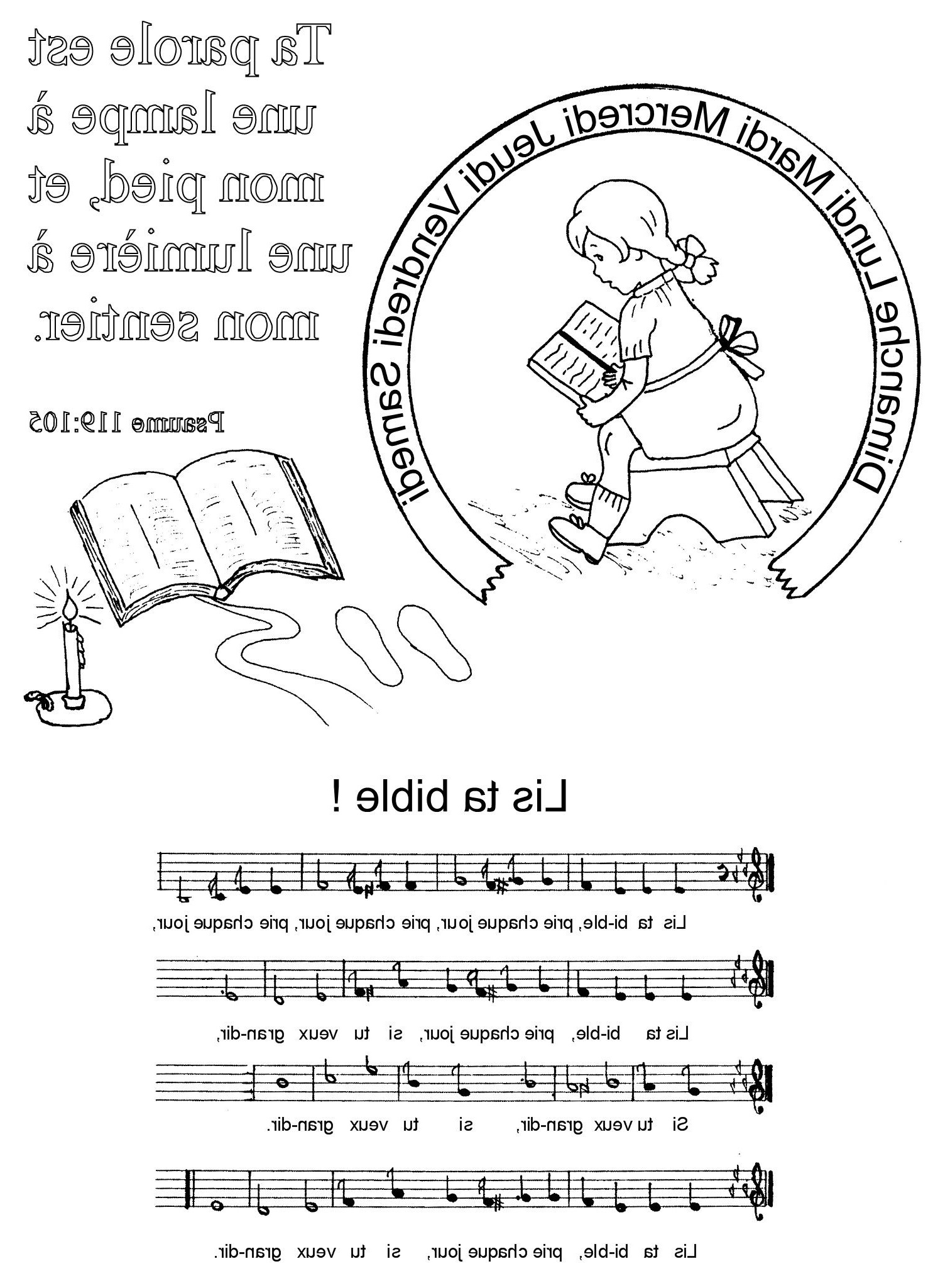 Coloriage Biblique Nice Coloriage Un Verset Biblique