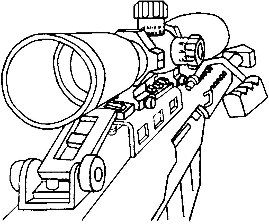 coloriage call of duty image barrett50cal call of duty wiki
