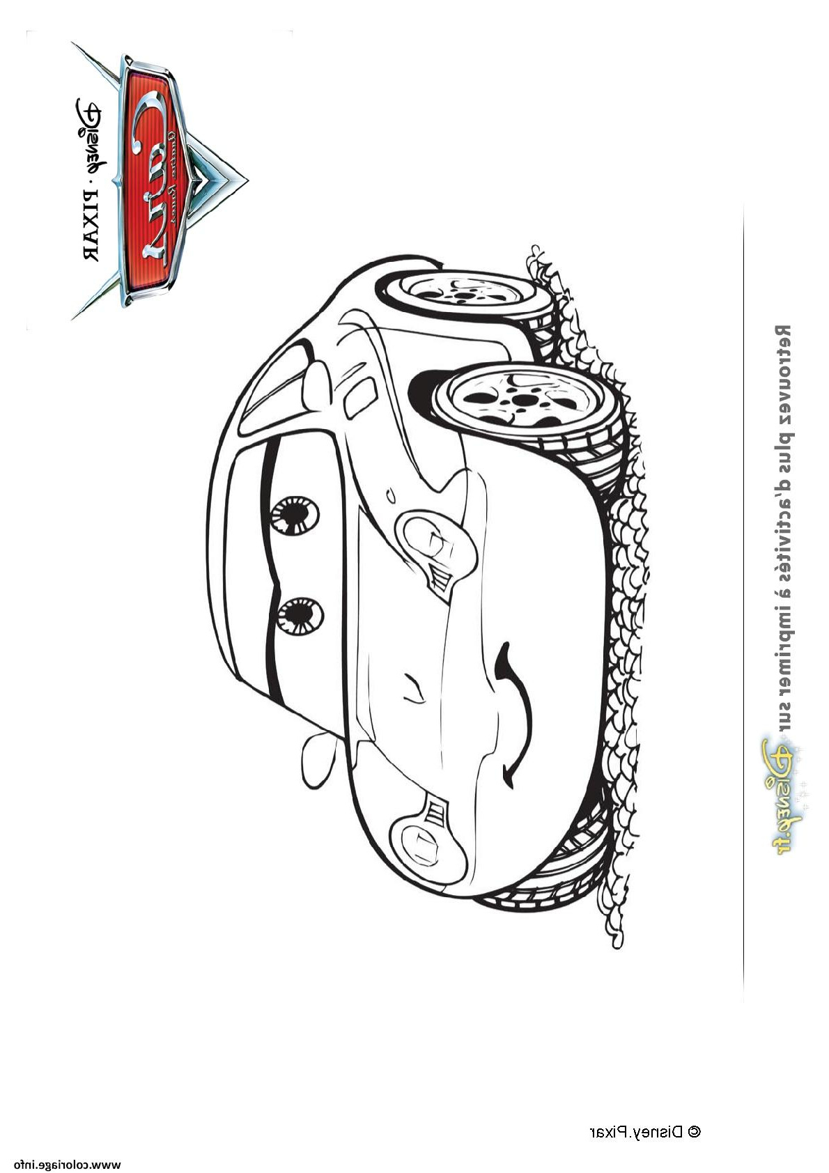 Coloriage Cars À Imprimer Gratuit Inspiration Coloriage La Belle Sally Cars Disney Dessin