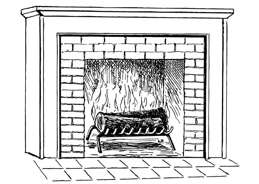 Coloriage Cheminée Élégant Coloriage Cheminée Img