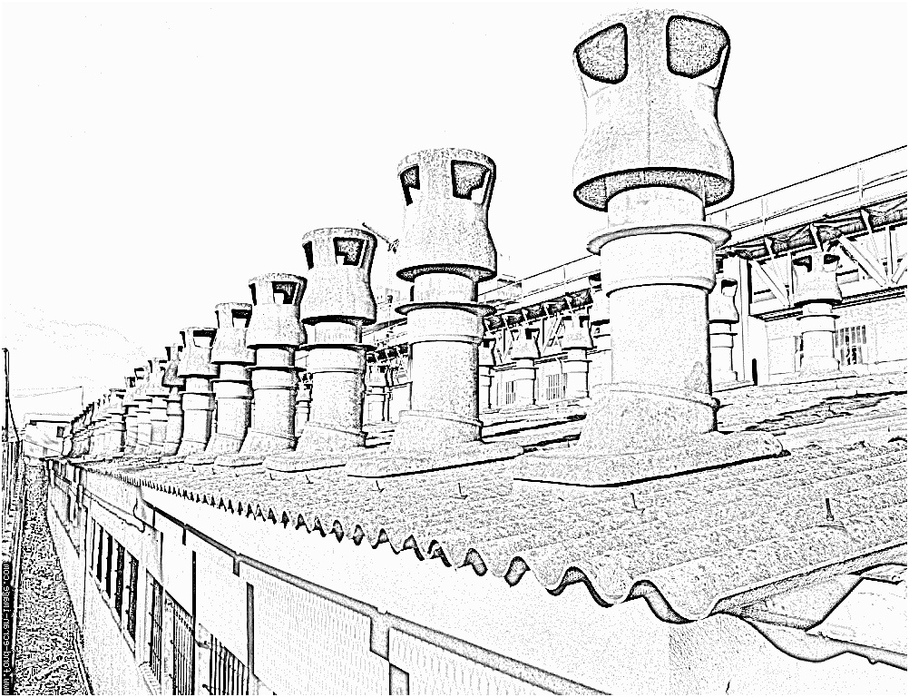 Coloriage Cheminée Nouveau Coloriage Cheminee à Imprimer Pour Les Enfants Dessin