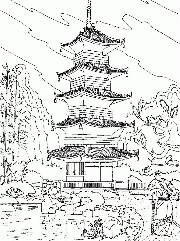 coloriage chinoise