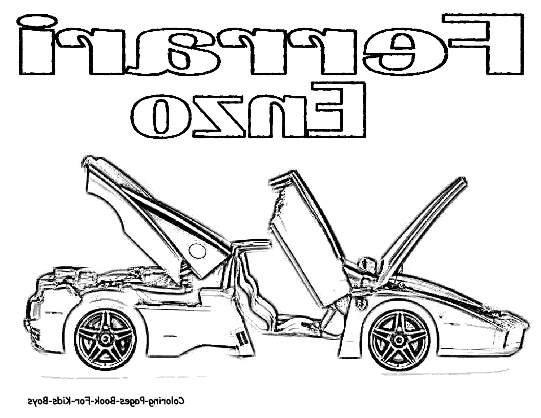 Coloriage De Ferrari Luxe 34 Dessins De Coloriage Ferrari à Imprimer Sur Laguerche