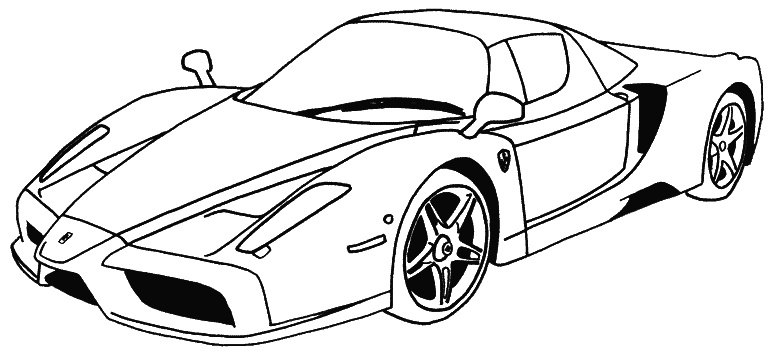Coloriage De Ferrari Nouveau Ment Dessiner Une Voiture Ferrari