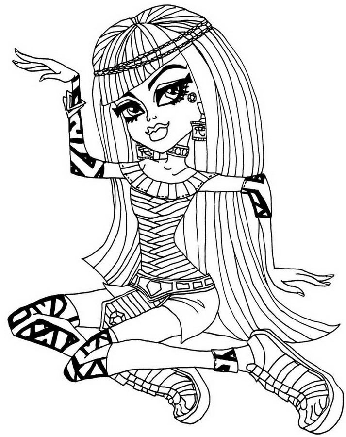 Coloriage De Franky Unique Coloriage Monster High