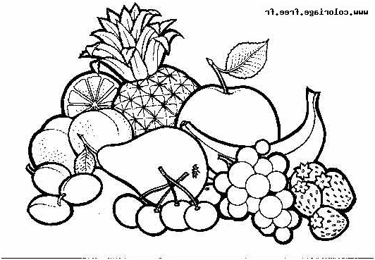 coloriage fruits legumes automne