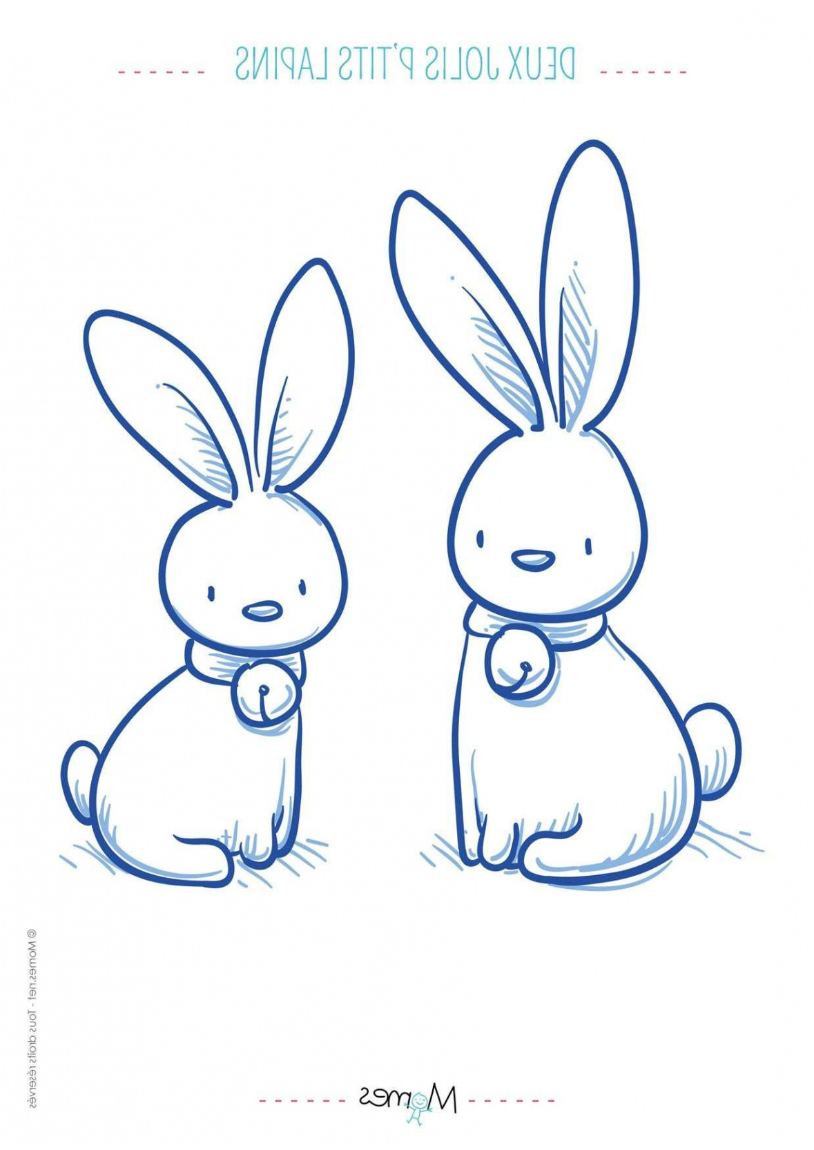 ides de dessin de lapin trop mignon a imprimer galerie dimages 2154 throughout coloriage de lapin trop mignon