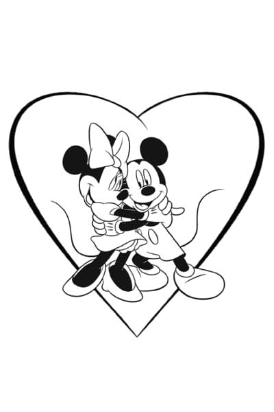 Coloriage De Minnie Inspiration Coloriages Minnie