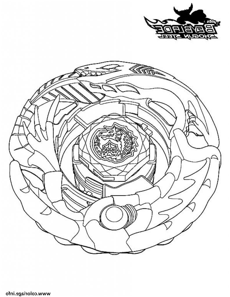beyblade 13 coloriage