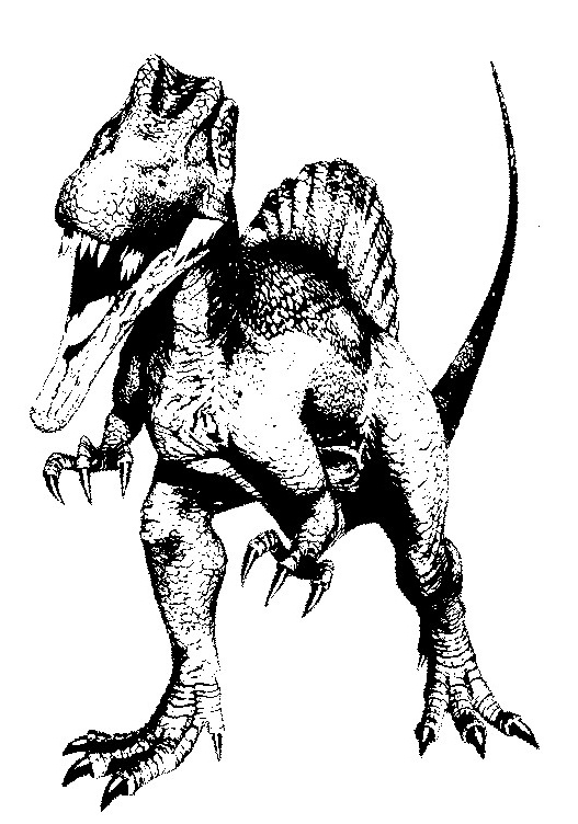 dessin dinosaures king imprimer