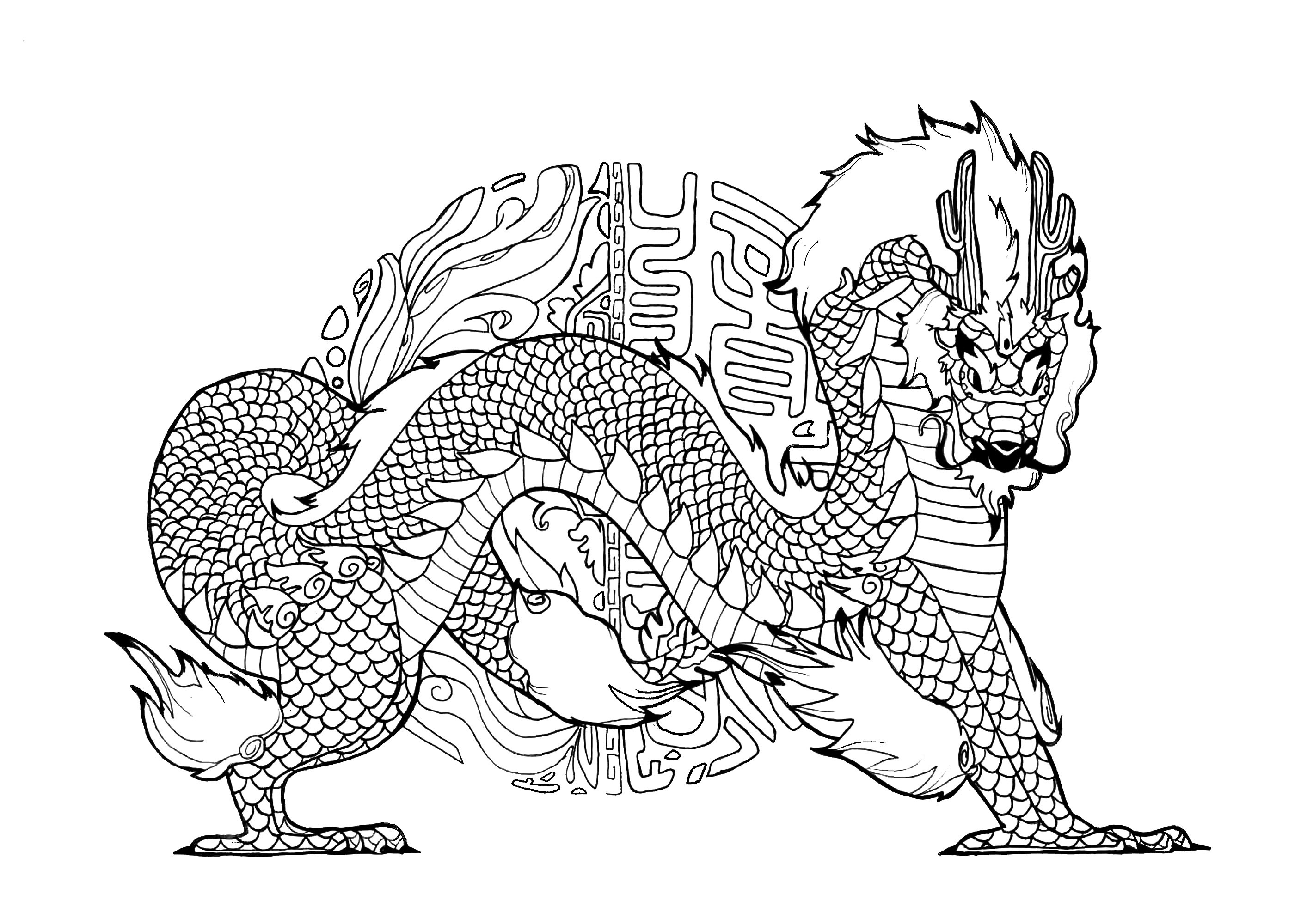 image=dragons coloriage dragon par pauline 1
