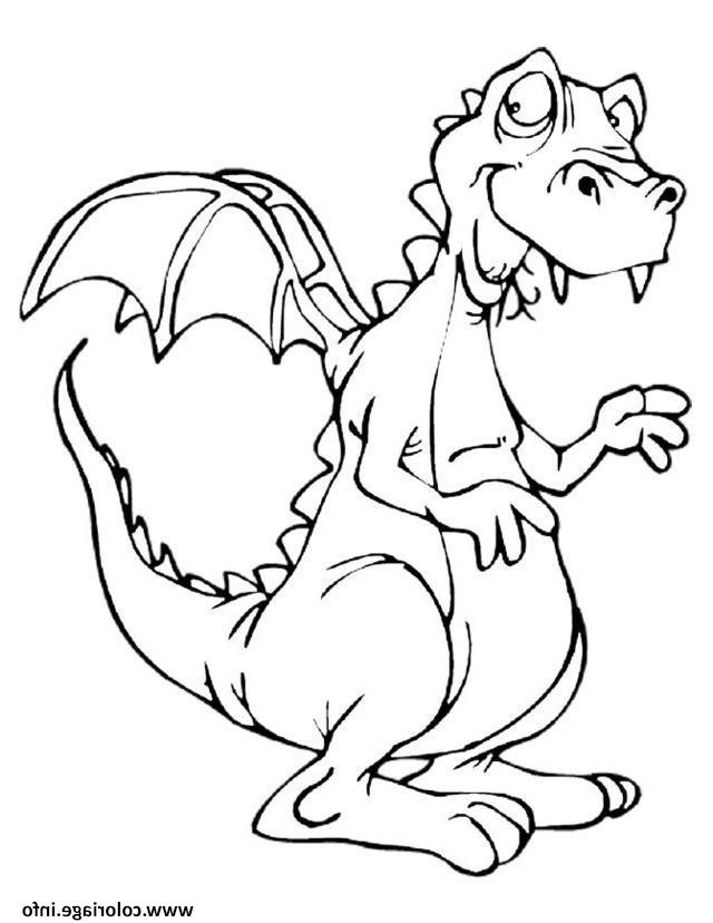 dragon 3 coloriage dessin